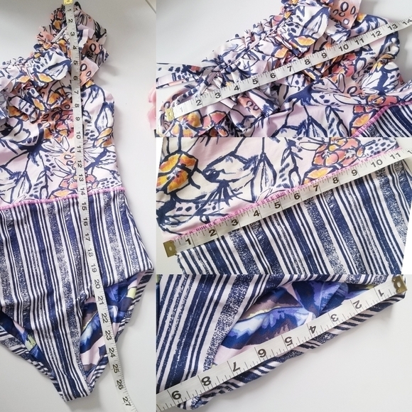 MAAJI Swimwear Ruffled Colorblock One Piece Swimsuit - Picture 13 of 13